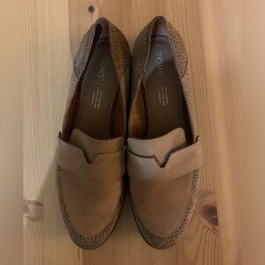 Toms Brown Loafers